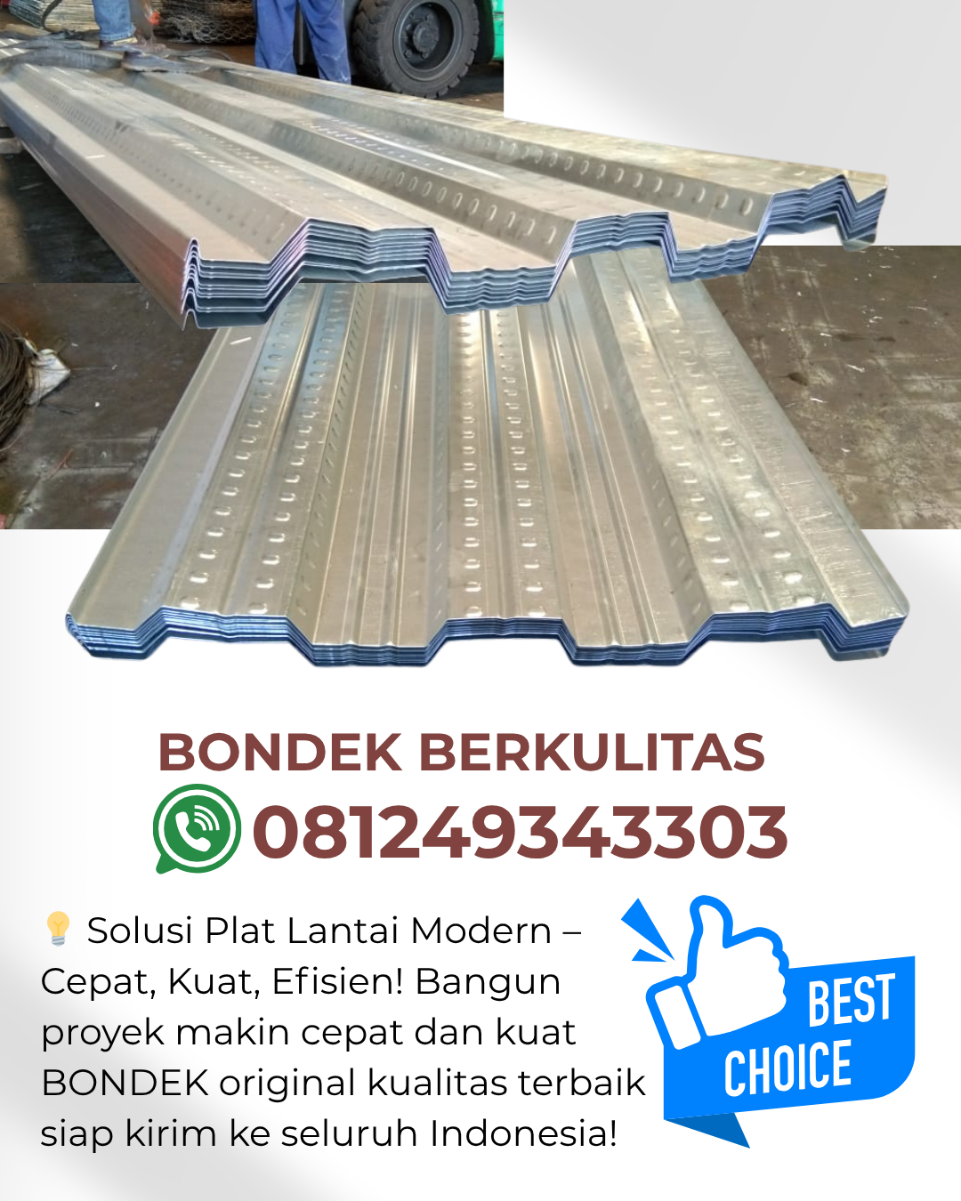 Daftar Harga Bondek Galvanis Terbaru Surabaya 2026